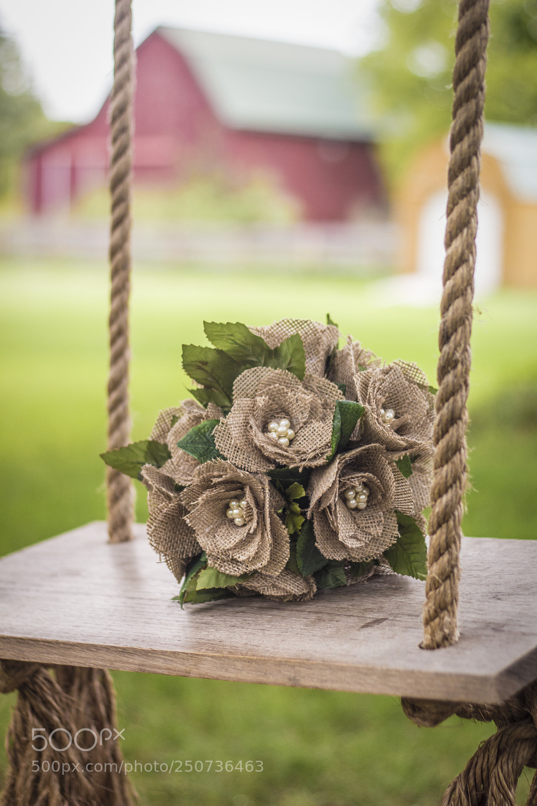 Canon EOS 700D (EOS Rebel T5i / EOS Kiss X7i) sample photo. Burlap flower bouquet in photography