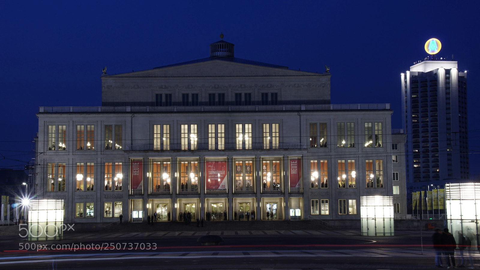 Sony SLT-A68 sample photo. Oper leipzig photography