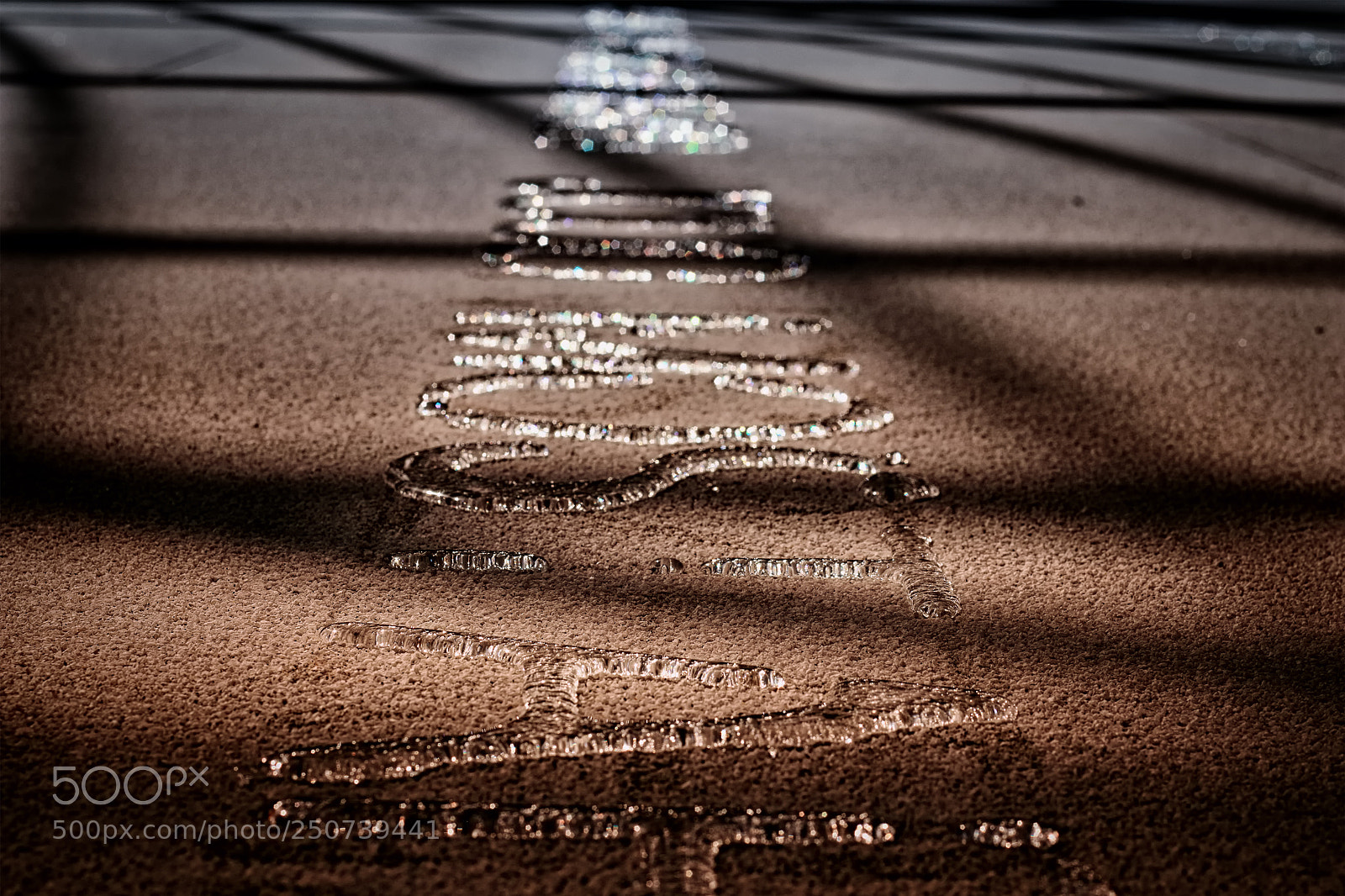 Canon EOS 80D sample photo. Water letters photography