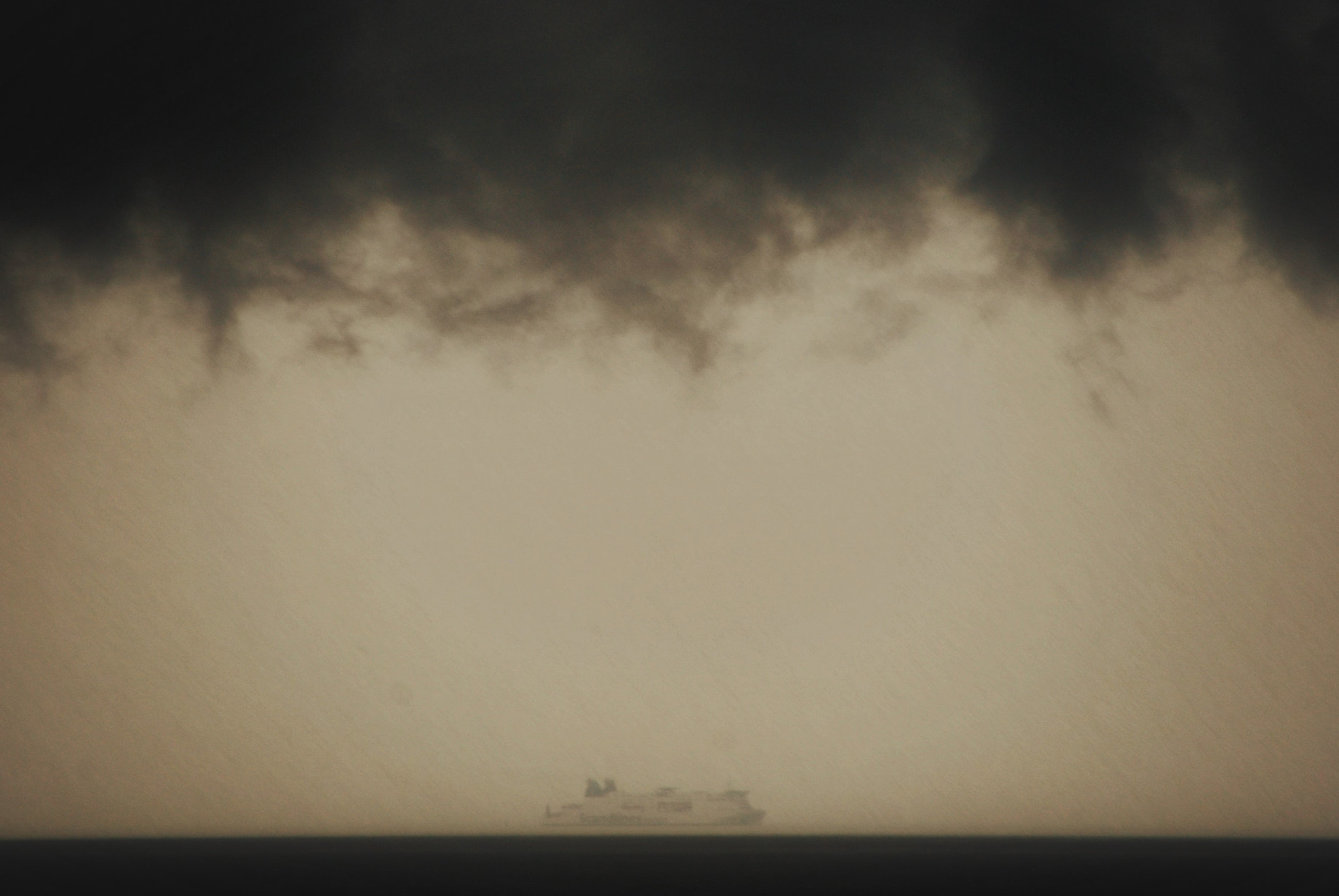 Nikon D40X sample photo. Ghost ship photography