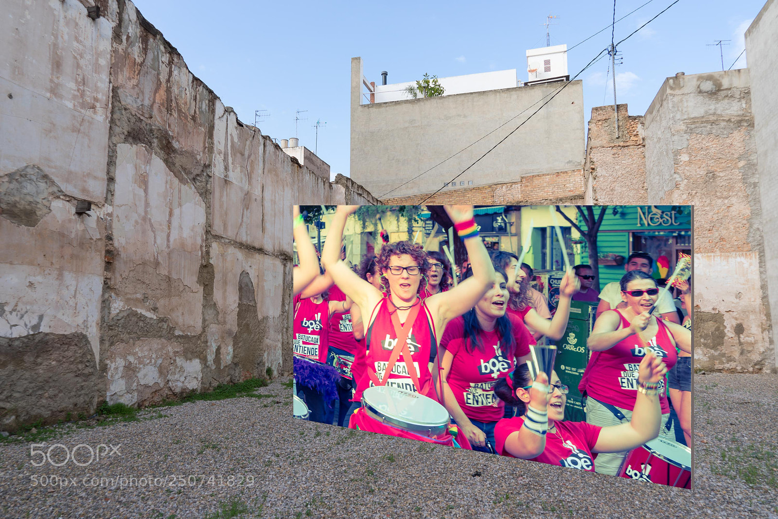 Sony a7R sample photo. Batucada. serie mirar y photography