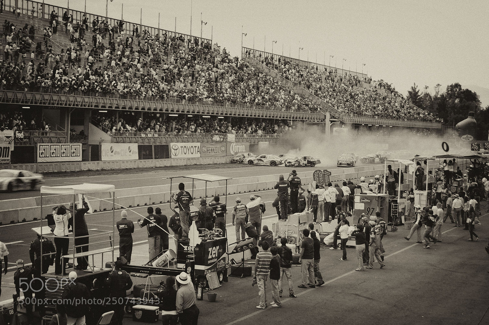 Nikon D40 sample photo. Nascar photography