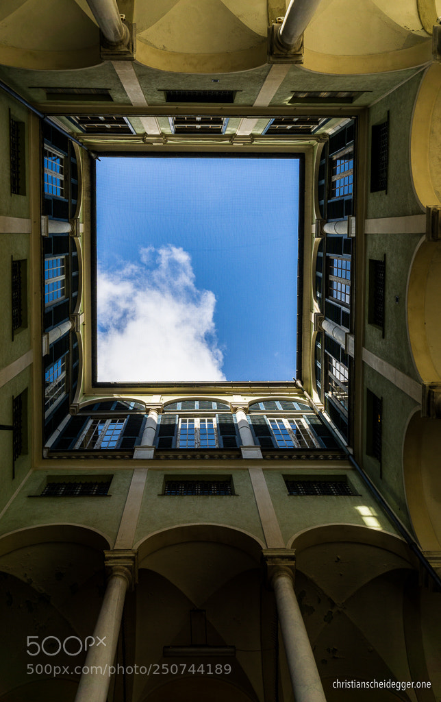 Sony a6000 sample photo. Genoese sky photography
