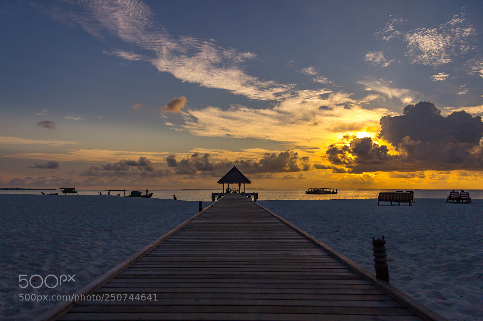 Canon EOS 60D sample photo. Maldives sunset photography