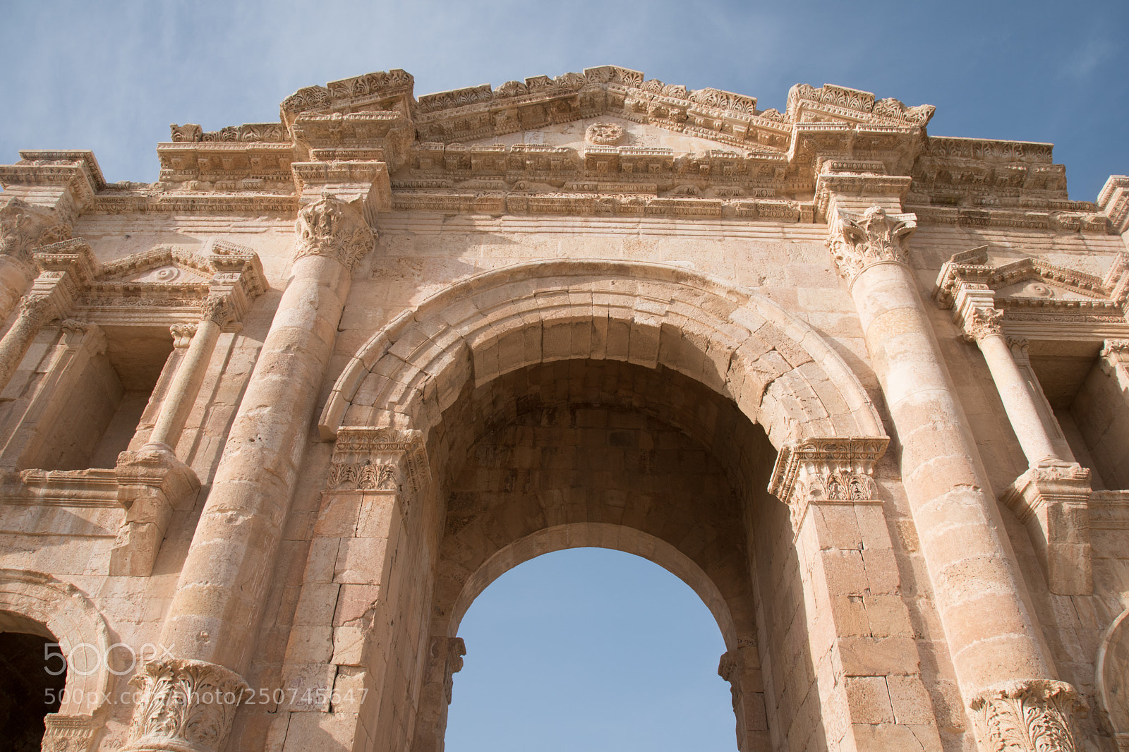 Nikon D5500 sample photo. Roman ruins photography