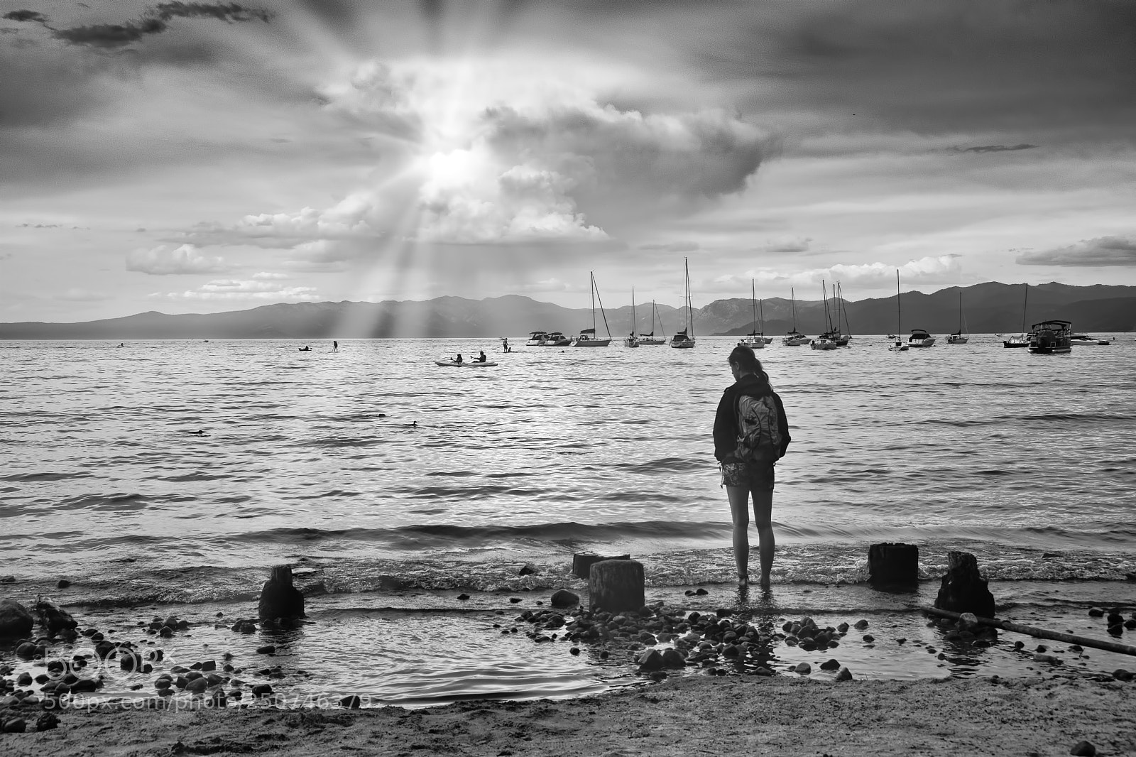 Nikon D5500 sample photo. Hike at lake tahoe photography