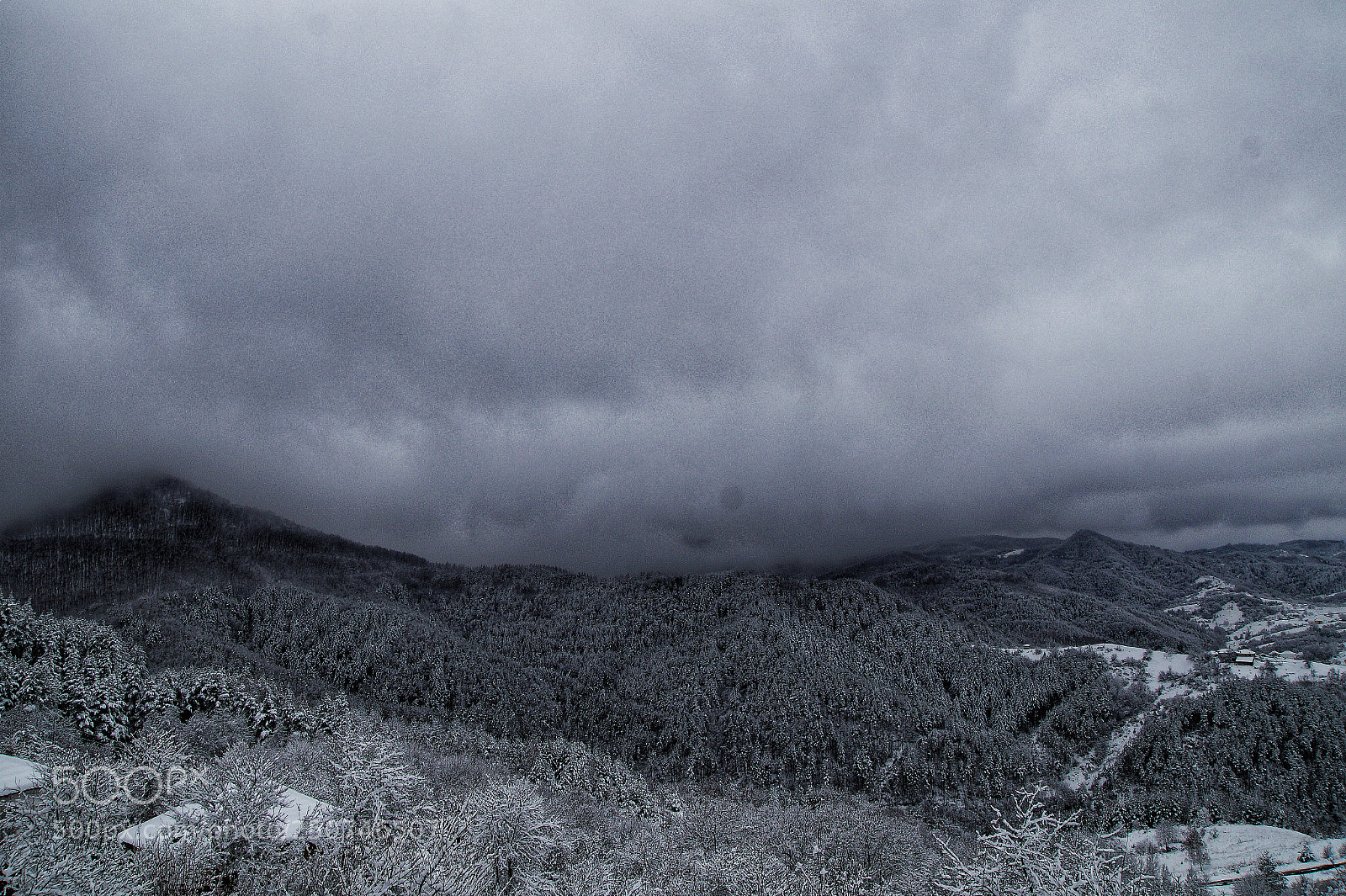 Sony SLT-A58 sample photo. The fog is coming... photography