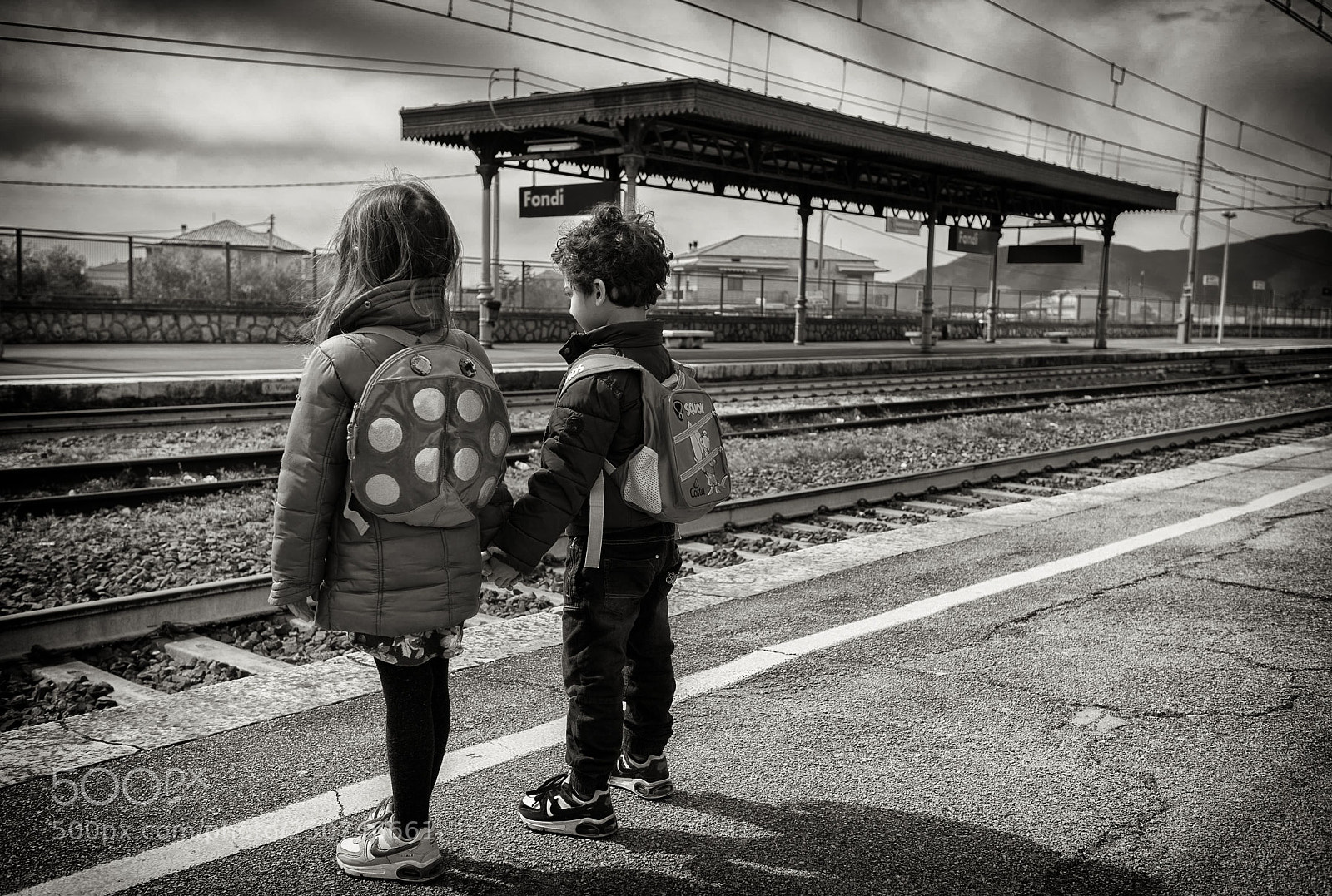 Nikon D810 sample photo. Alla stazione photography