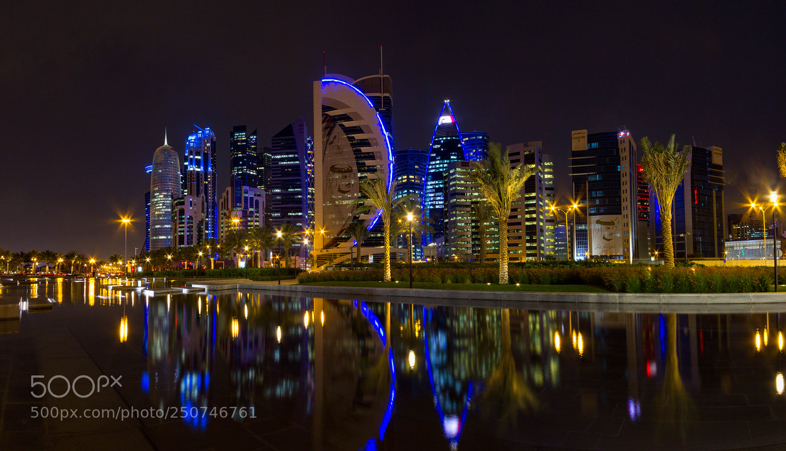 Canon EOS 60D sample photo. Doha city scape photography