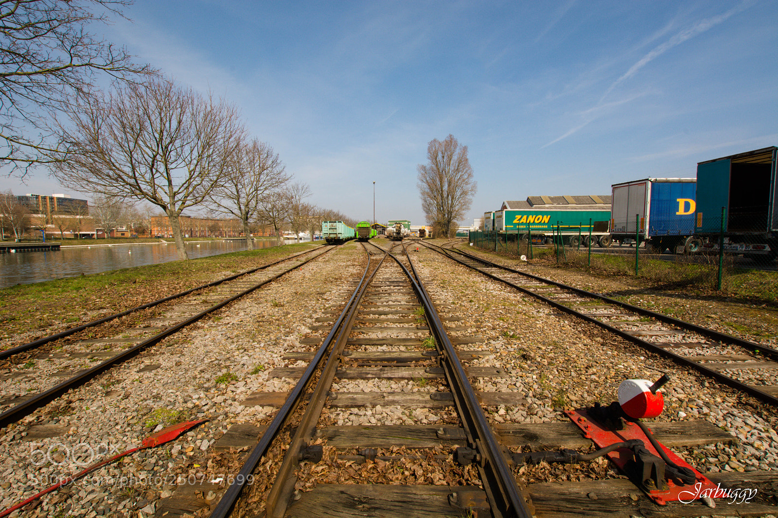 Nikon D7100 sample photo. Railroad photography