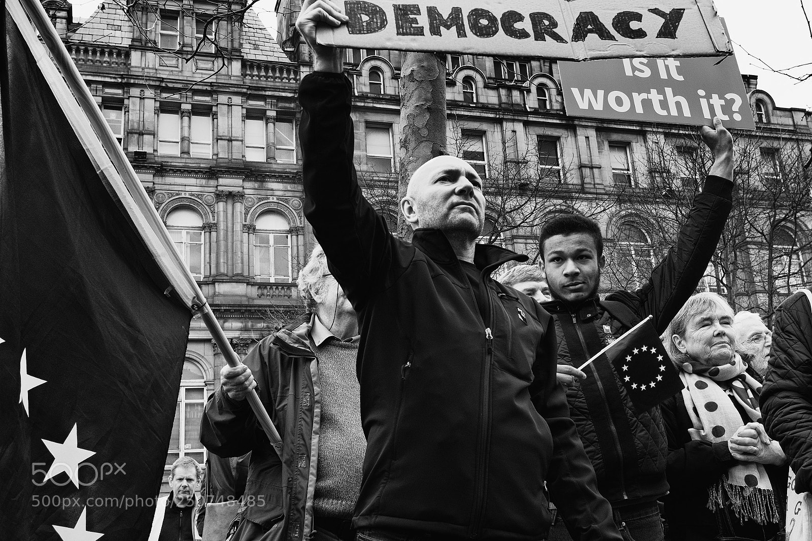Fujifilm X100T sample photo. Democracy is it worth photography