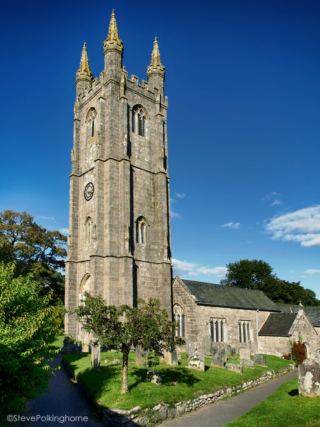 Olympus E-410 (EVOLT E-410) sample photo. The church of saint pancras, widecombe-in-the-moor photography