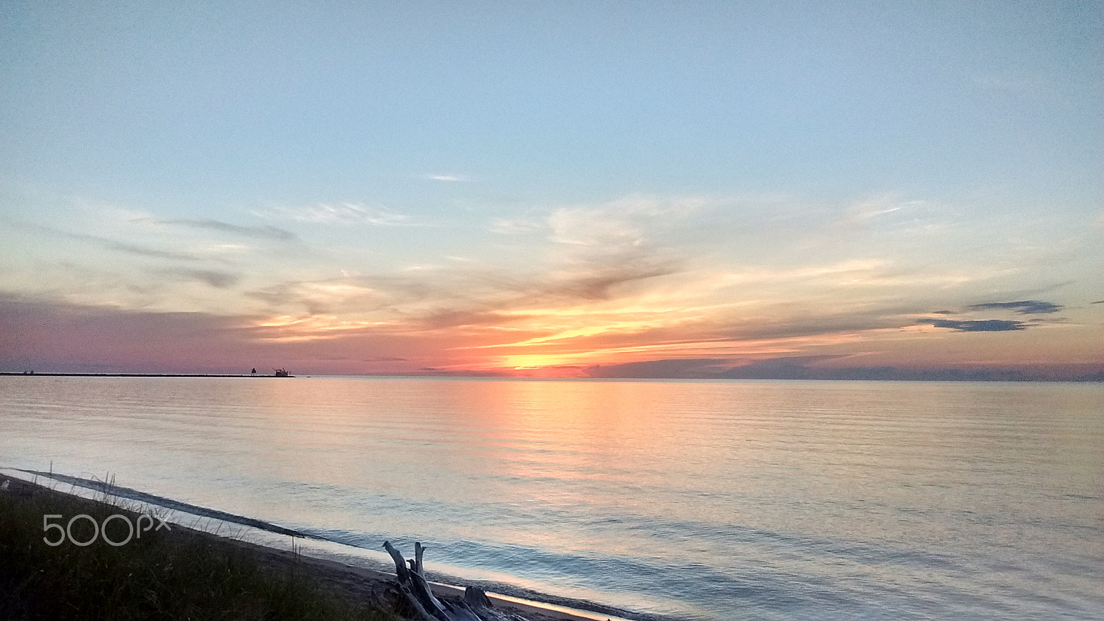 Motorola Moto E with 4G LTE (2nd Gen) sample photo. The beautiful sunset o photography