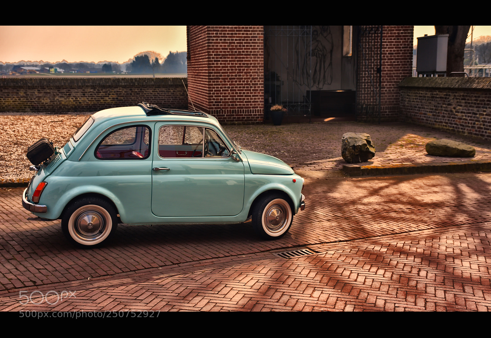 Nikon D7200 sample photo. Classic fiat 500 photography