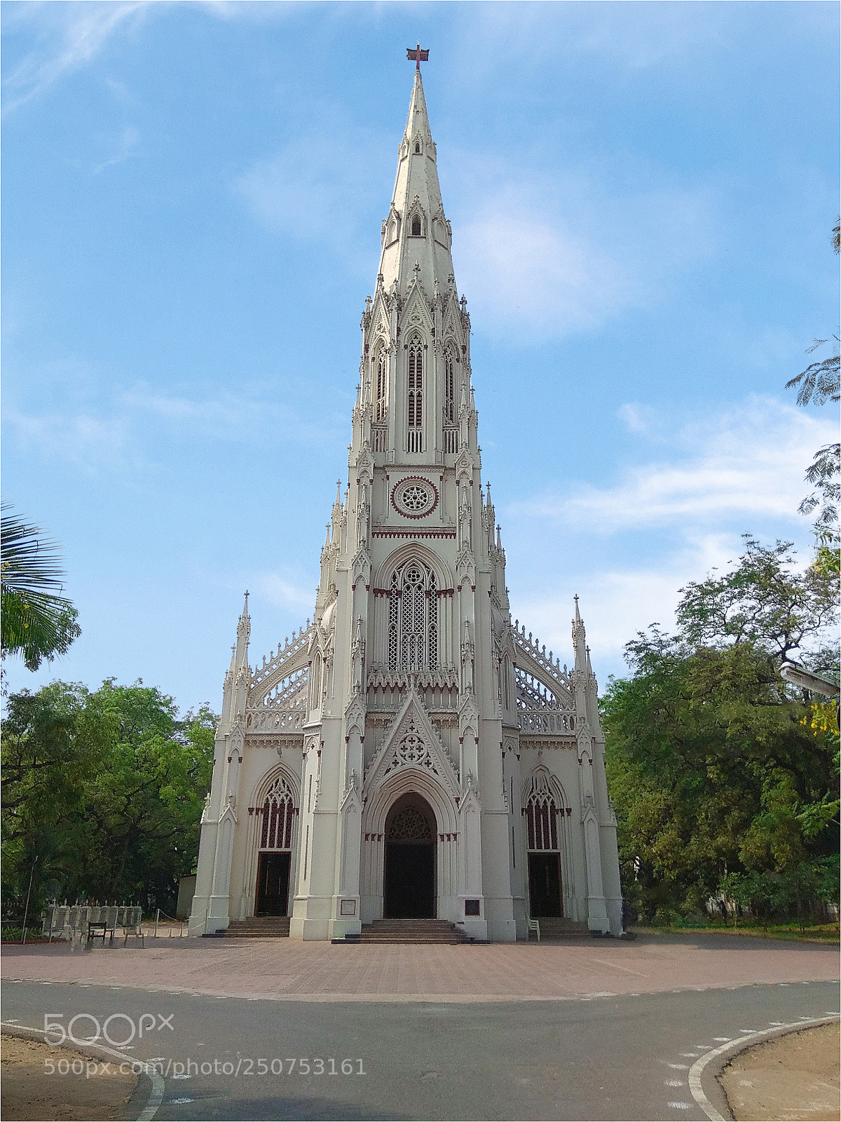 Xiaomi Redmi Note 4 sample photo. Loyola college church photography
