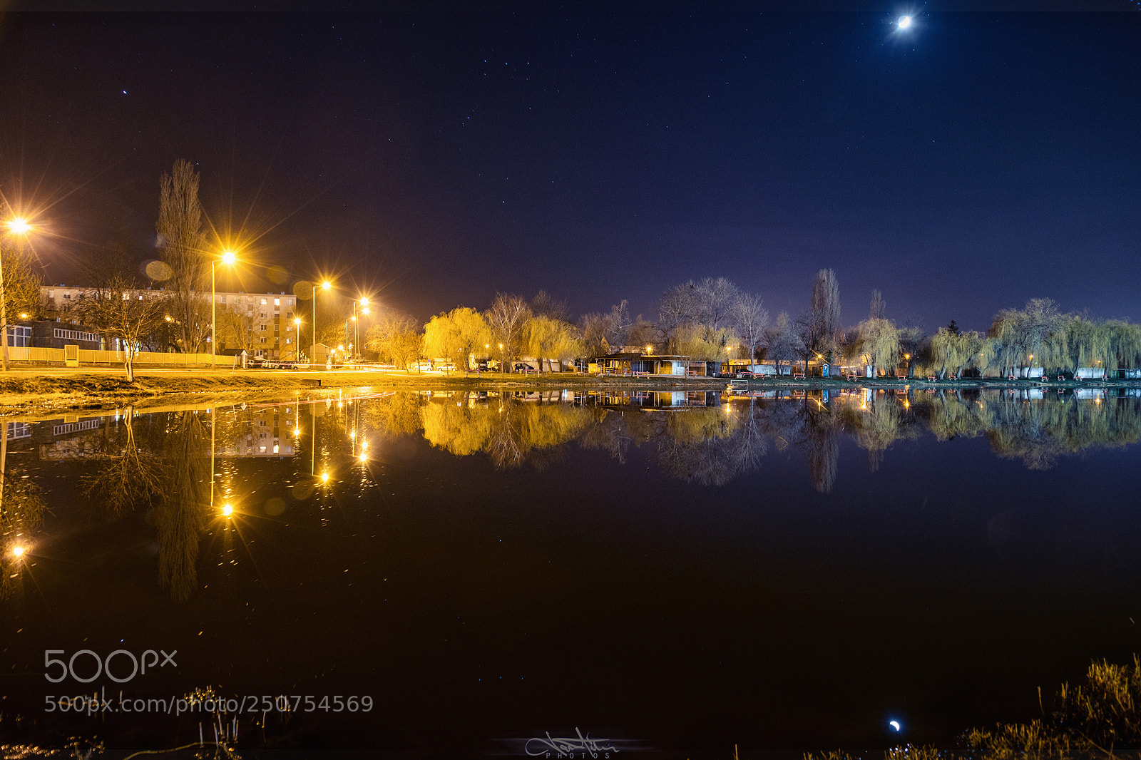 Nikon D5300 sample photo. Lake at night photography