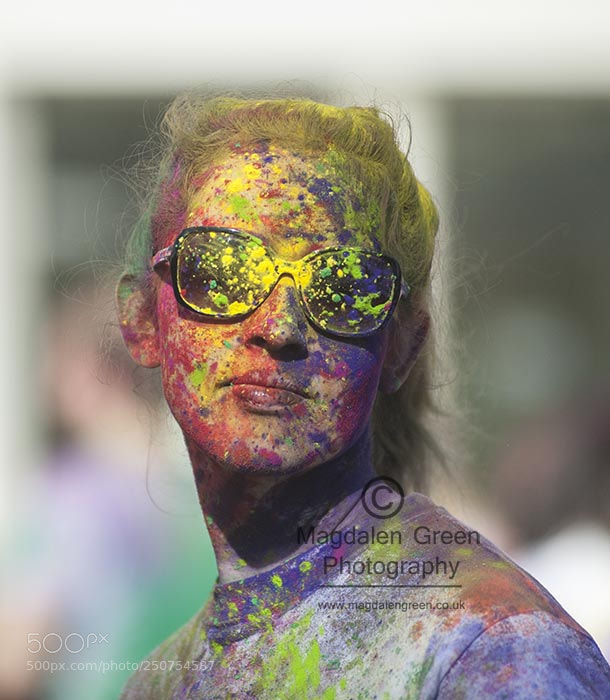 Nikon D700 sample photo. Paint spattered spectacles photography