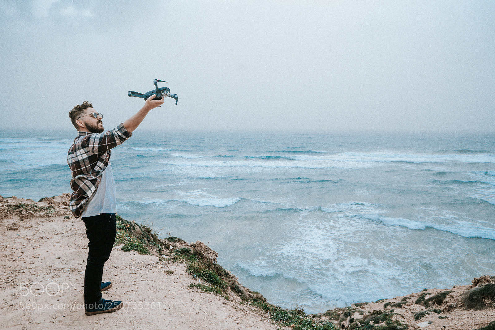 Sony a7R II sample photo. Windy beach photography