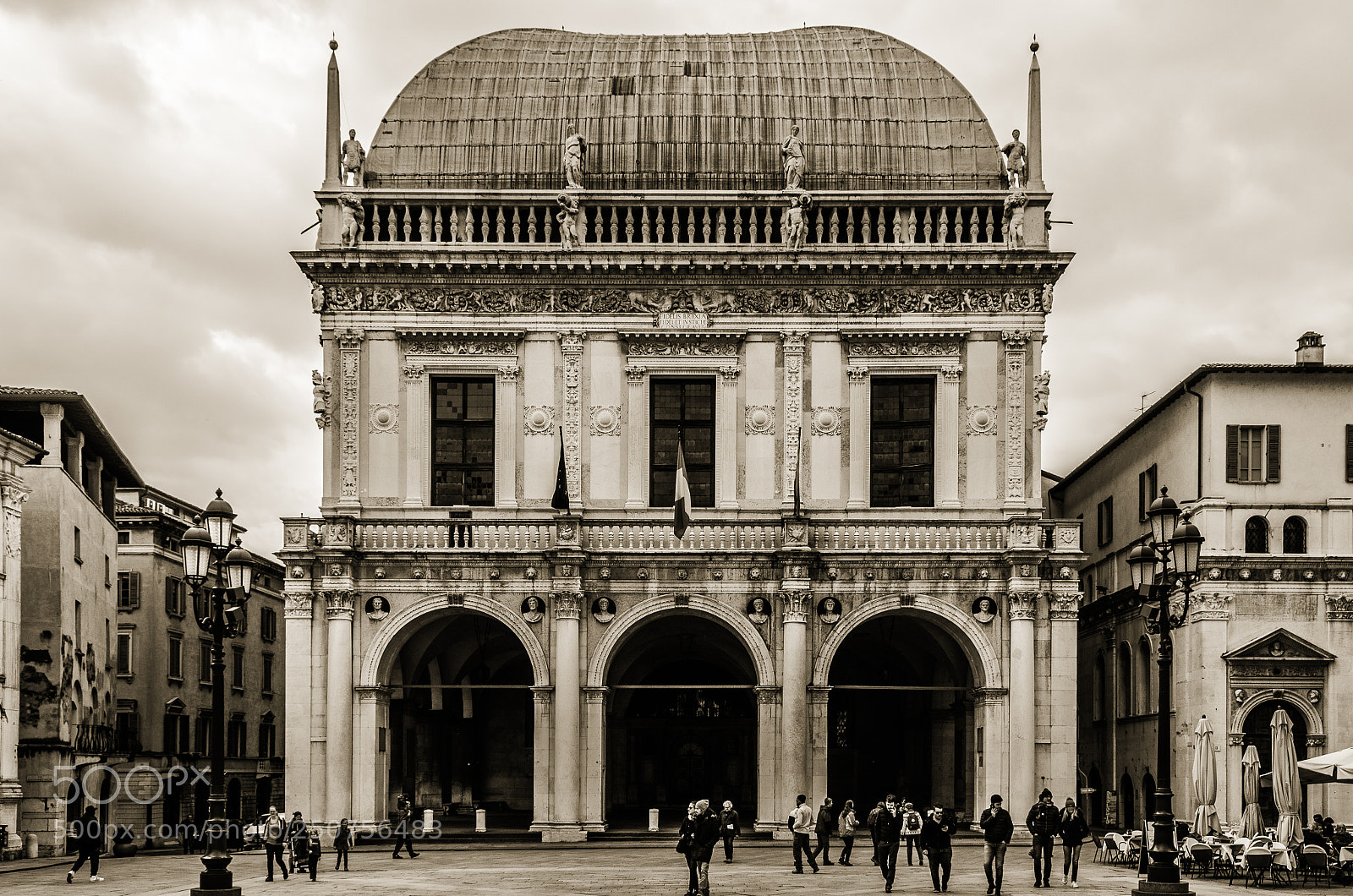 Nikon D7000 sample photo. Piazza loggia - brescia photography