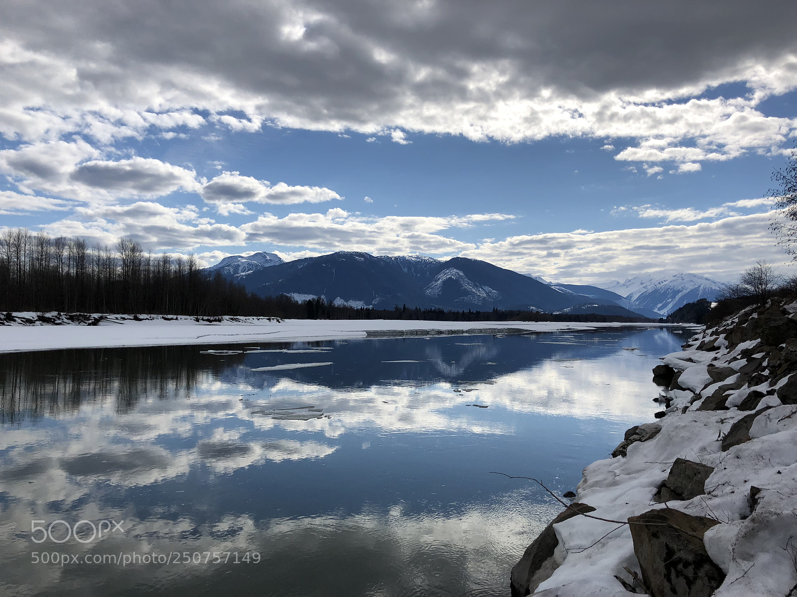 Apple iPhone X sample photo. Skeena river photography