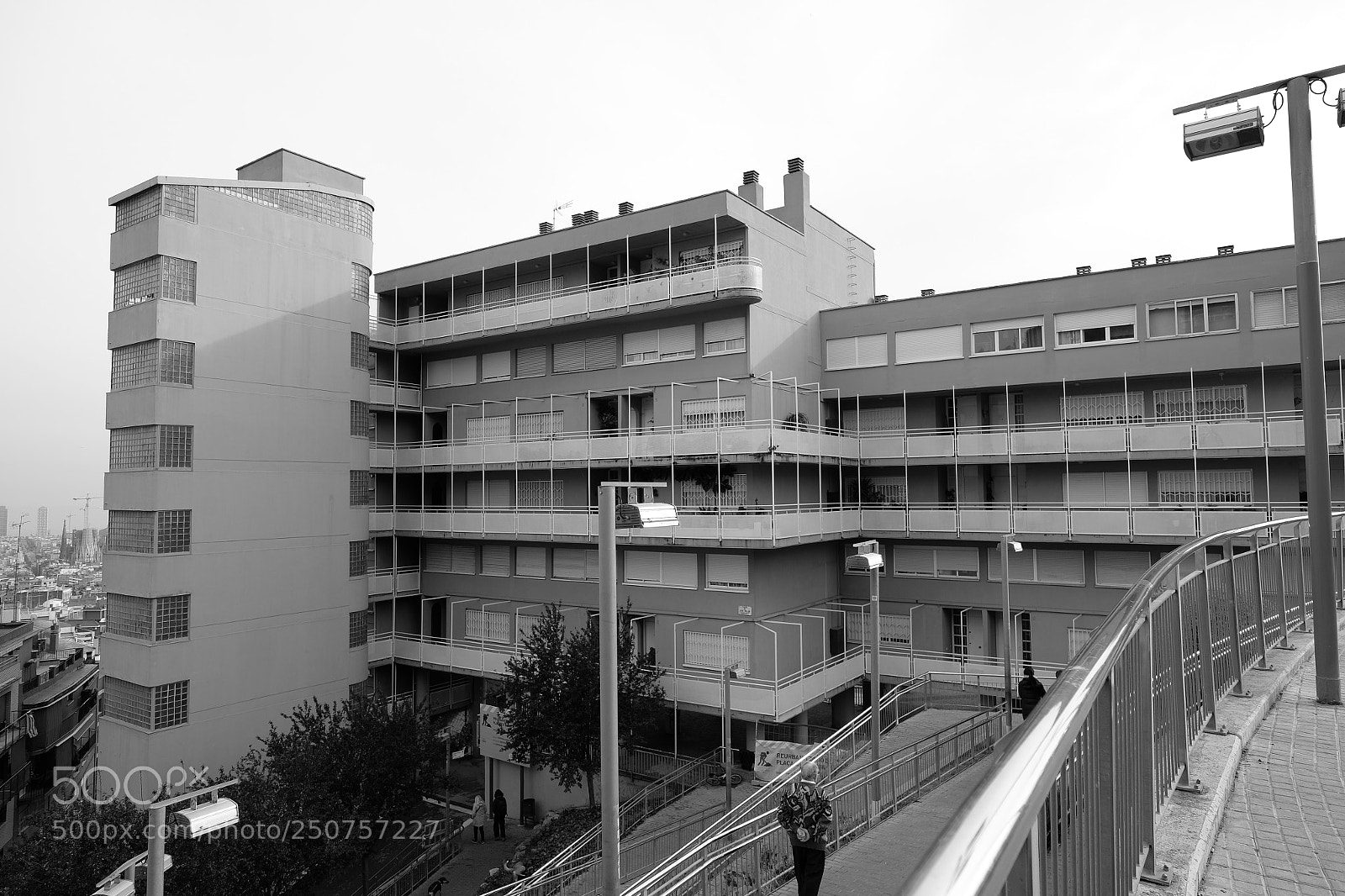 Fujifilm X-T1 sample photo. Brutalist apartments (i) photography