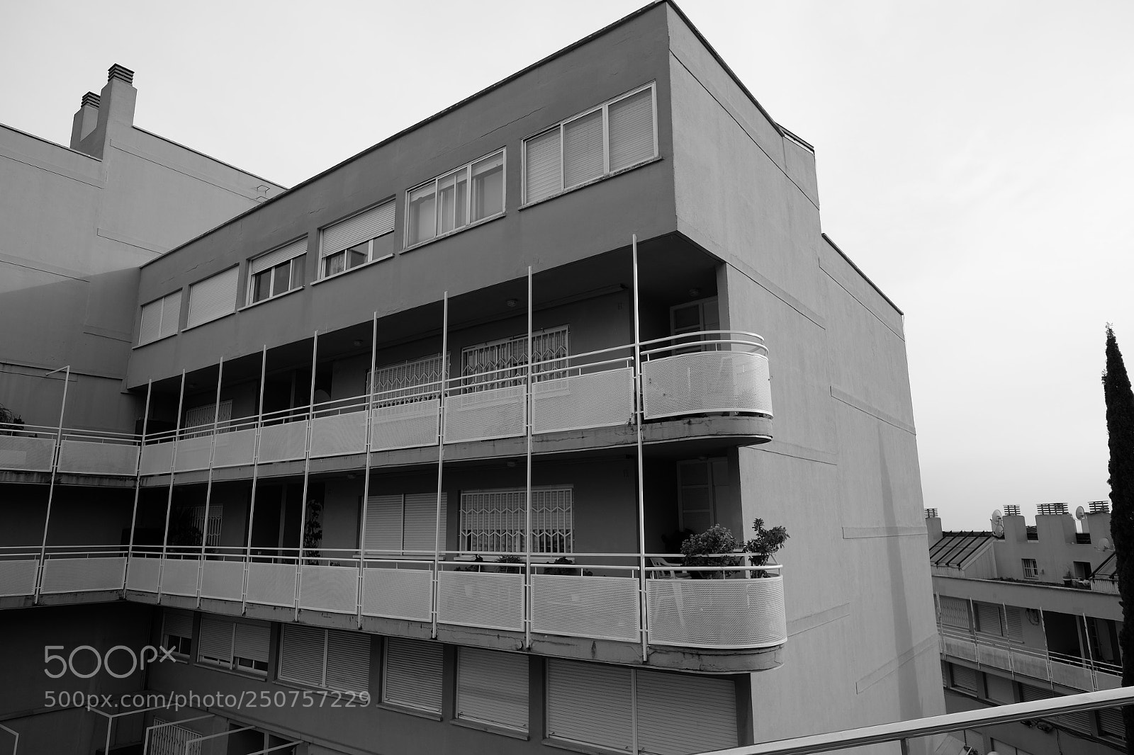 Fujifilm X-T1 sample photo. Brutalist apartments (ii) photography