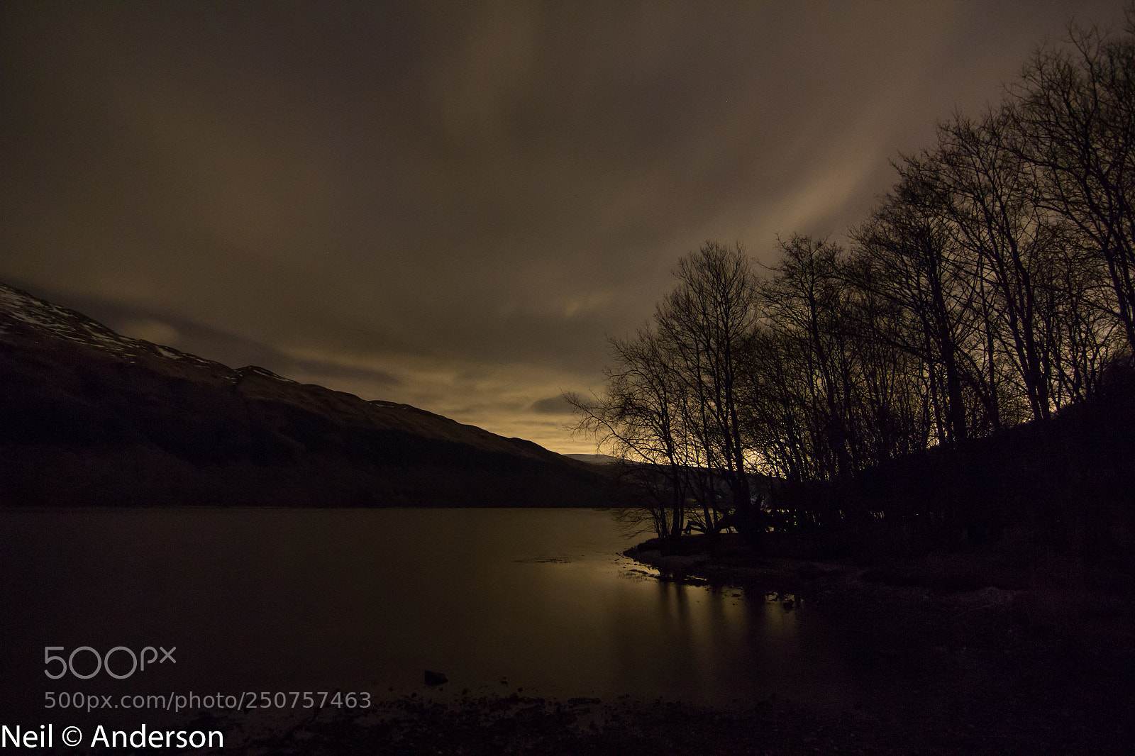 Canon EOS 60D sample photo. Moody loch lomond photography