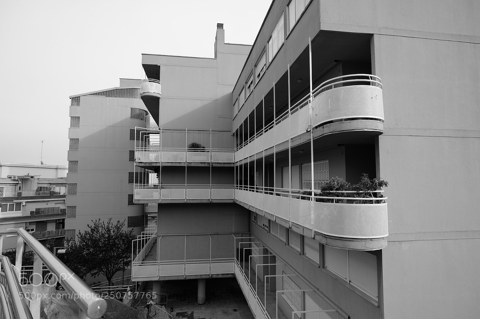 Fujifilm X-T1 sample photo. Brutalist apartments (iii) photography