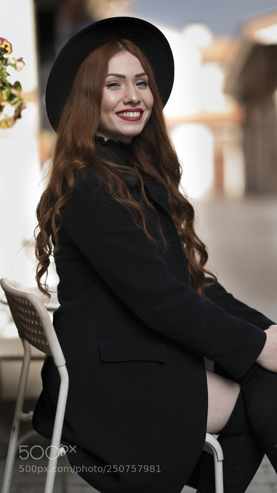Sony a7R II sample photo. The woman with hat #1 photography