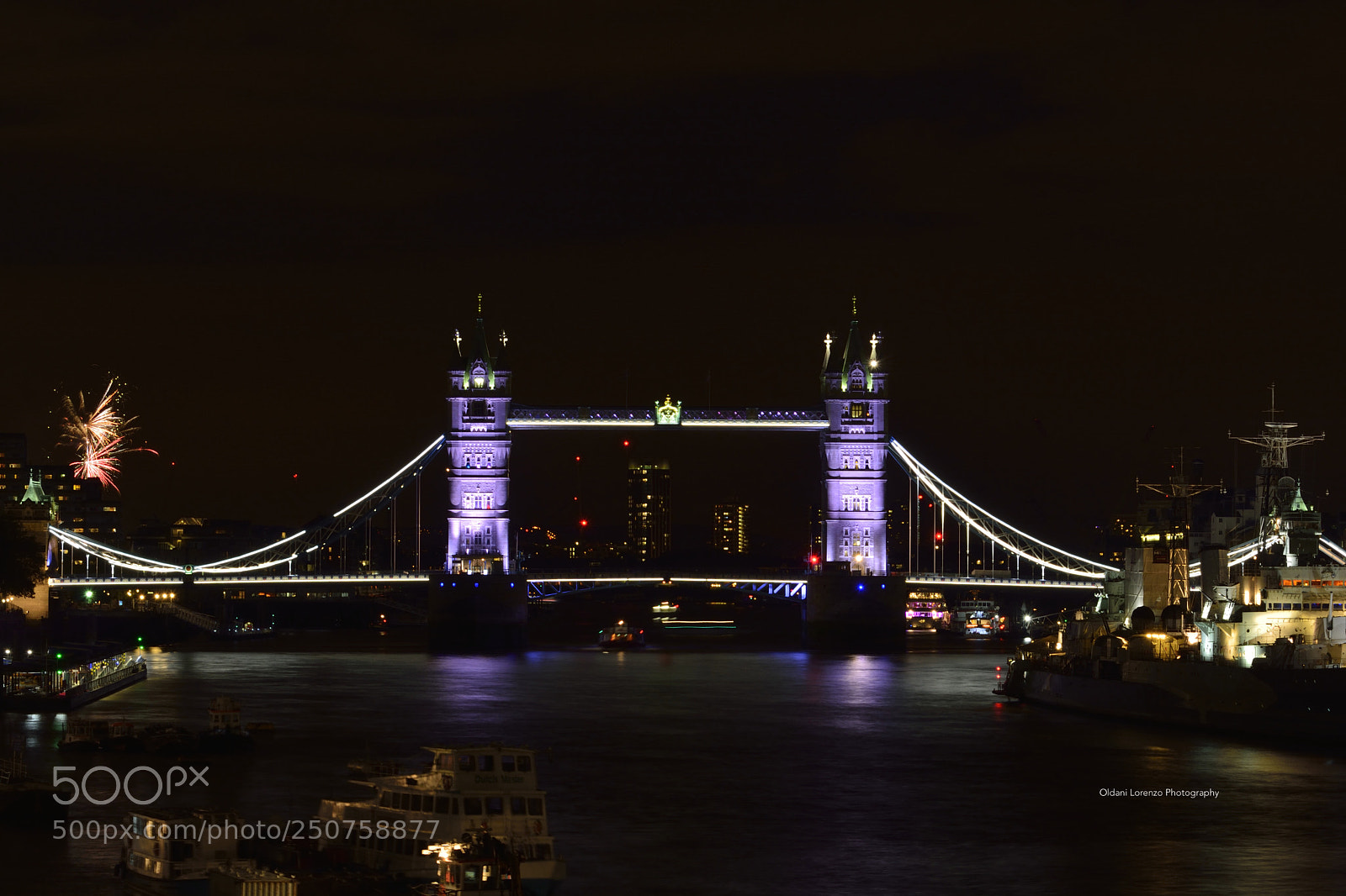 Nikon D7100 sample photo. Tower bridge by night photography