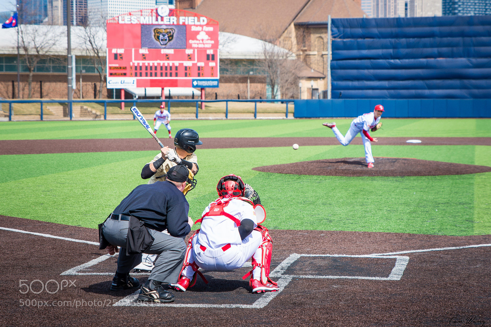 Nikon D7200 sample photo. 2018.3.25 uic vs oakland #baseball photography
