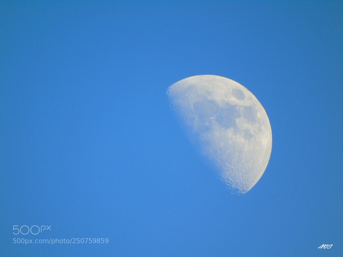 Sony Cyber-shot DSC-H400 sample photo. Moon photography