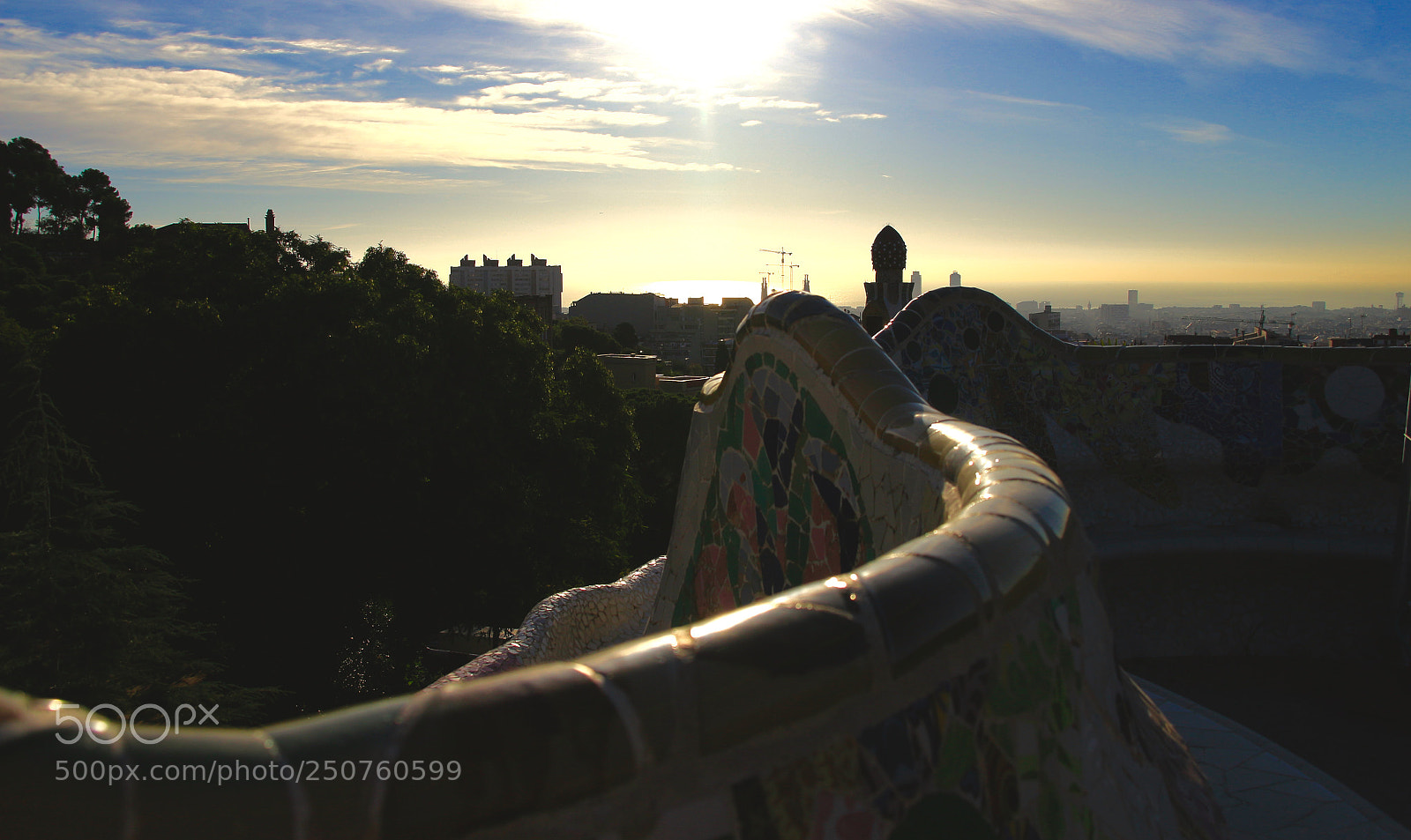 Canon EOS 100D (EOS Rebel SL1 / EOS Kiss X7) sample photo. Parc guell - barcelona photography