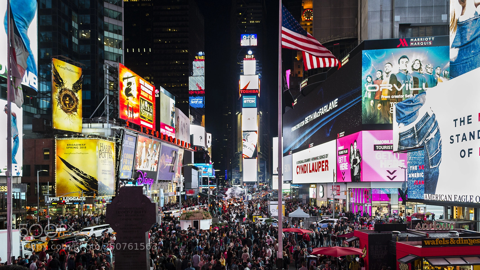 Nikon D3100 sample photo. Times square photography
