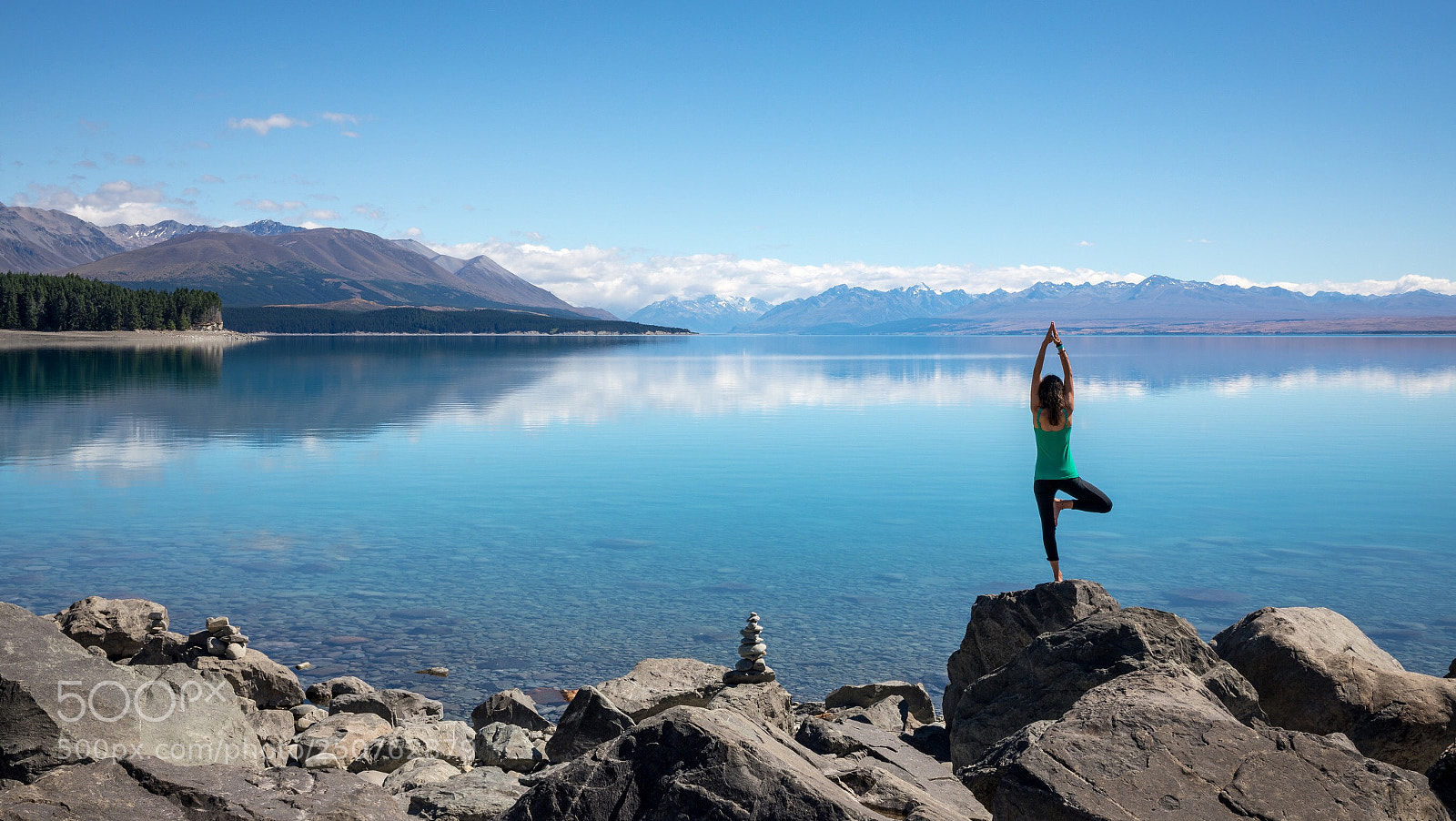 Canon EOS 5D Mark IV sample photo. Yoga time in tekapo photography