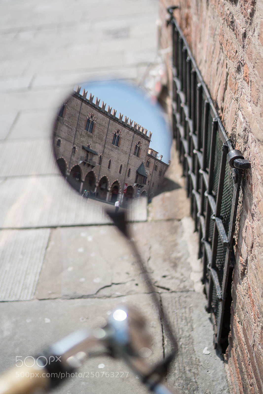 Sony a7R III sample photo. Bicycle mirror photography