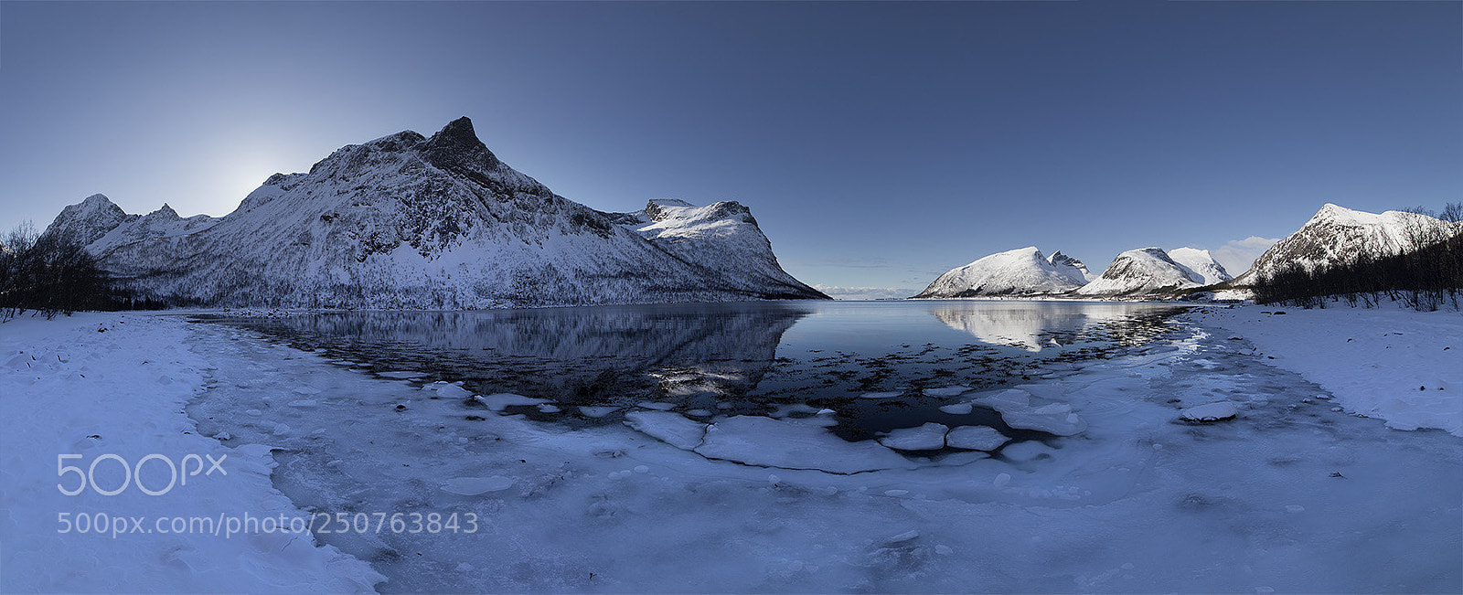 Canon EOS 5D Mark II sample photo. Bergsbotn panorama photography
