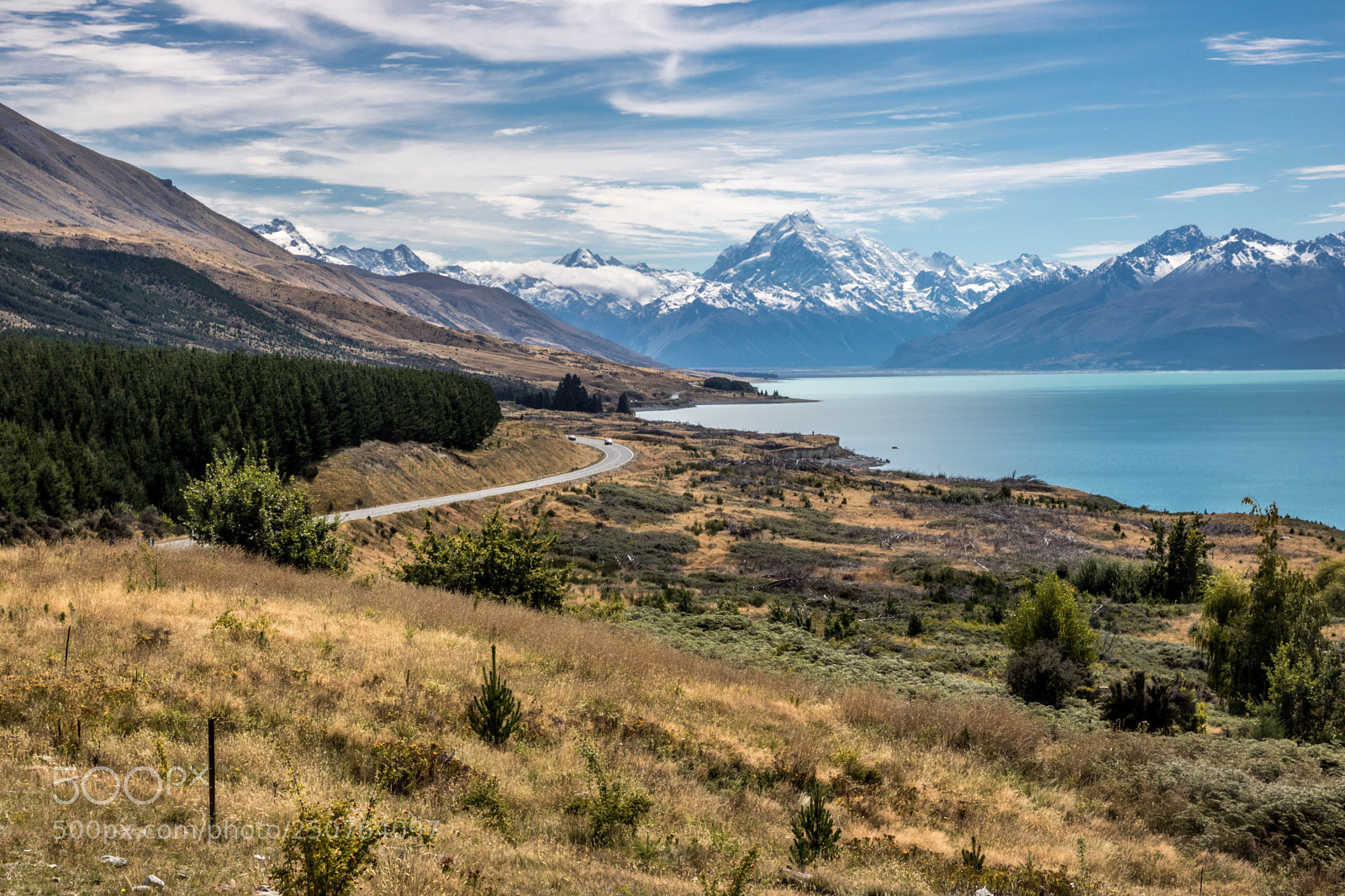Canon EOS 760D (EOS Rebel T6s / EOS 8000D) sample photo. Drive to mt cook photography