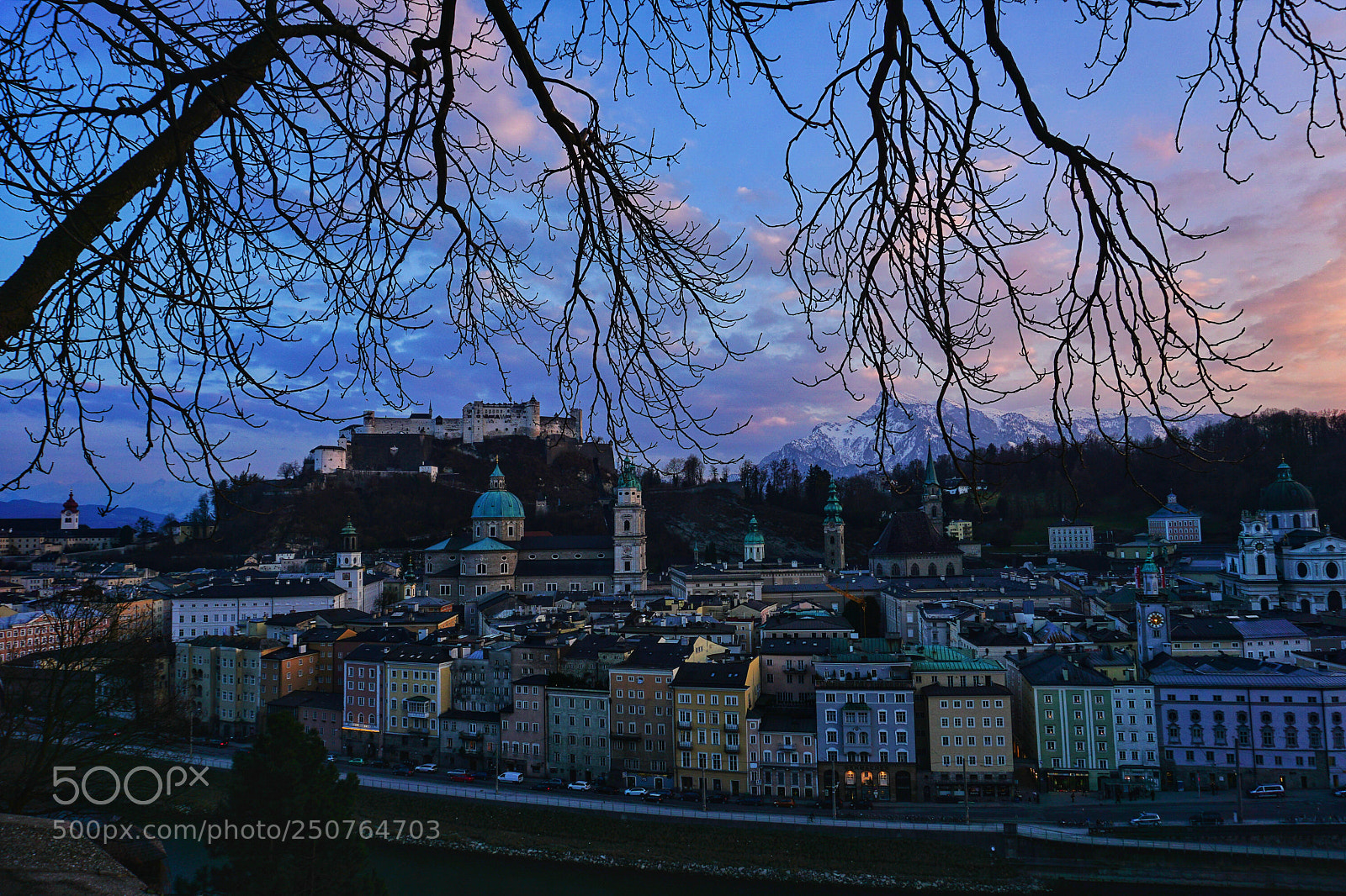 Sony a6000 sample photo. Salzburg at sunset photography