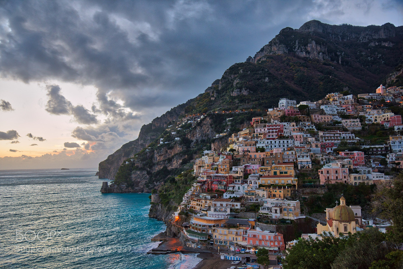 Nikon D810 sample photo. Positano photography