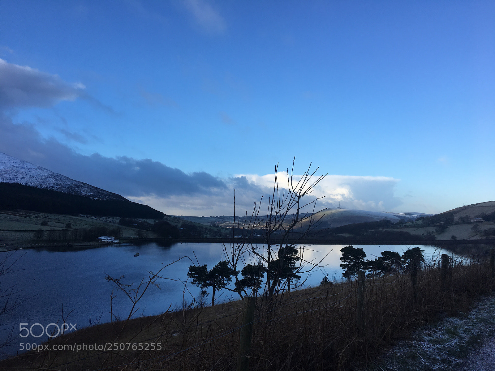 Apple iPhone 6s sample photo. Dovestone reservoir.  photography
