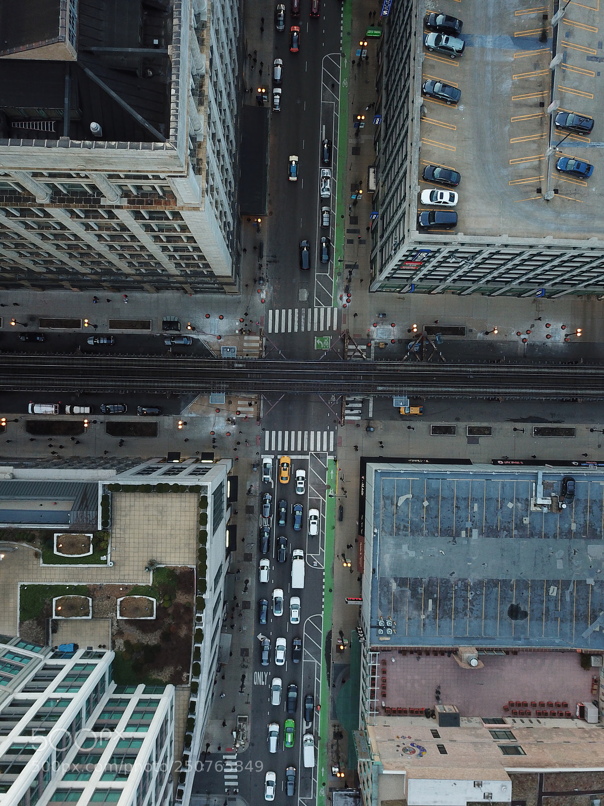 DJI FC220 sample photo. Chicago photography