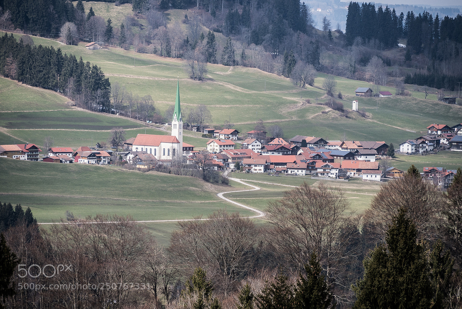 Panasonic DMC-G70 sample photo. Village in the alps photography