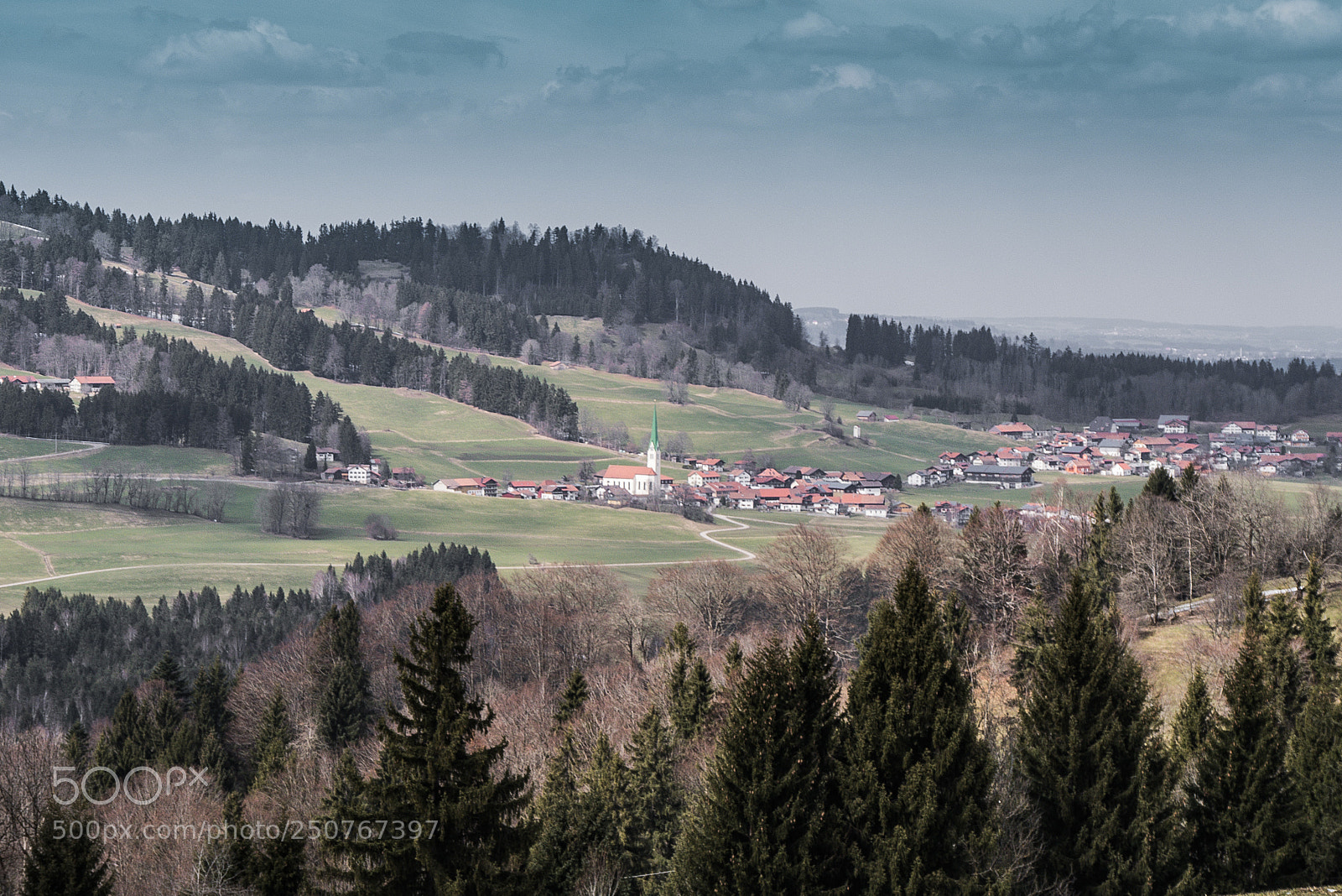 Panasonic DMC-G70 sample photo. Village in the alps photography