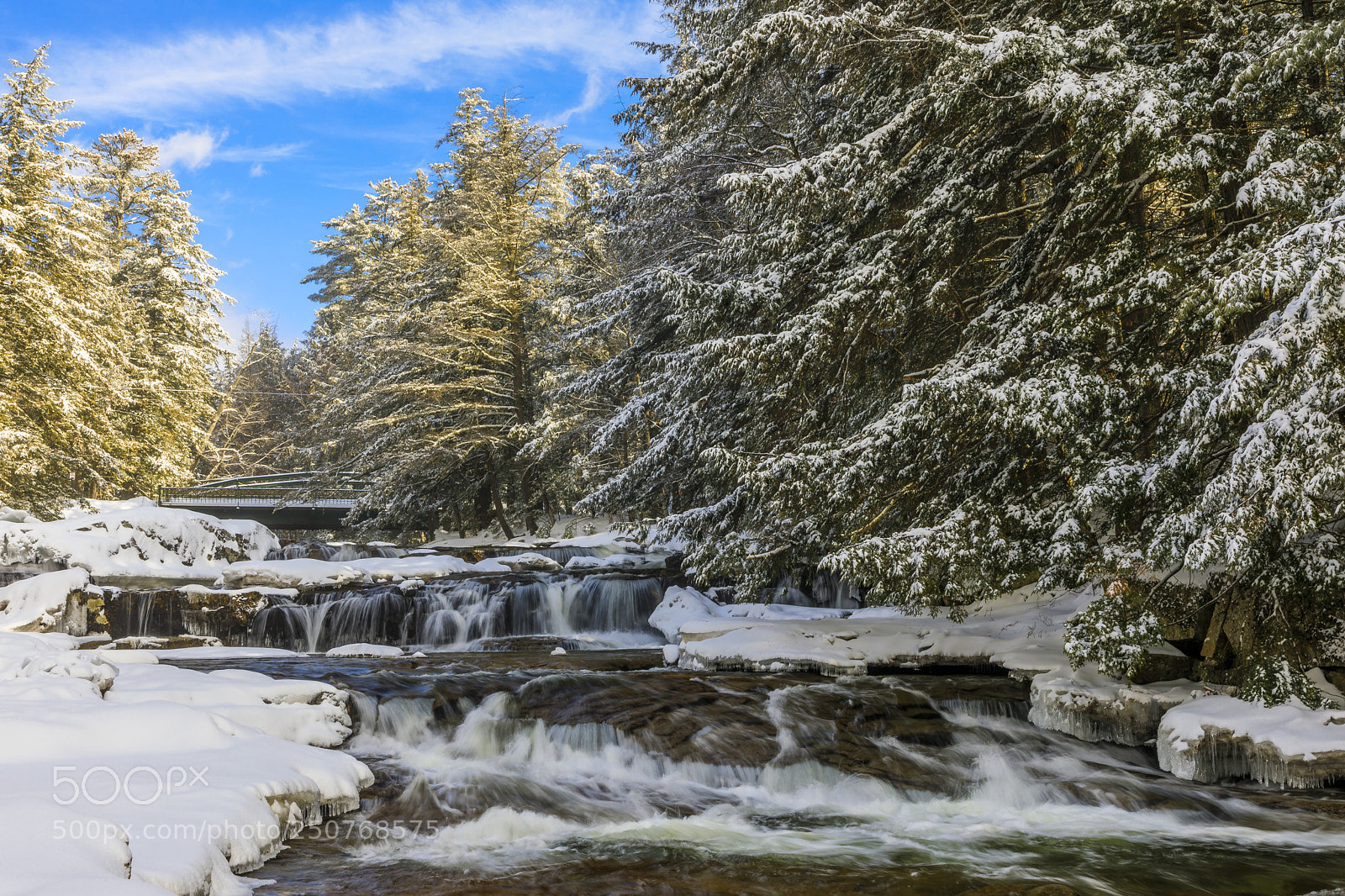 Canon EOS 5D Mark IV sample photo. Nh-jackson-jackson falls photography