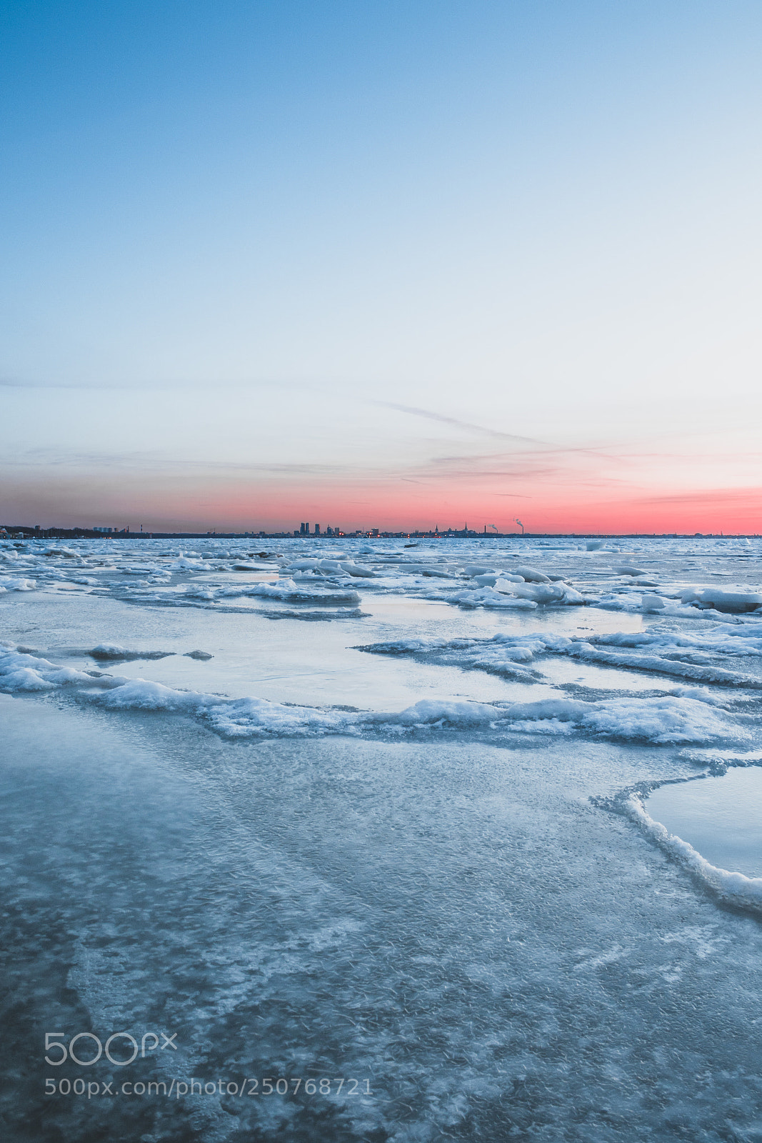 Canon EOS 7D Mark II sample photo. Icey baltic sea with photography
