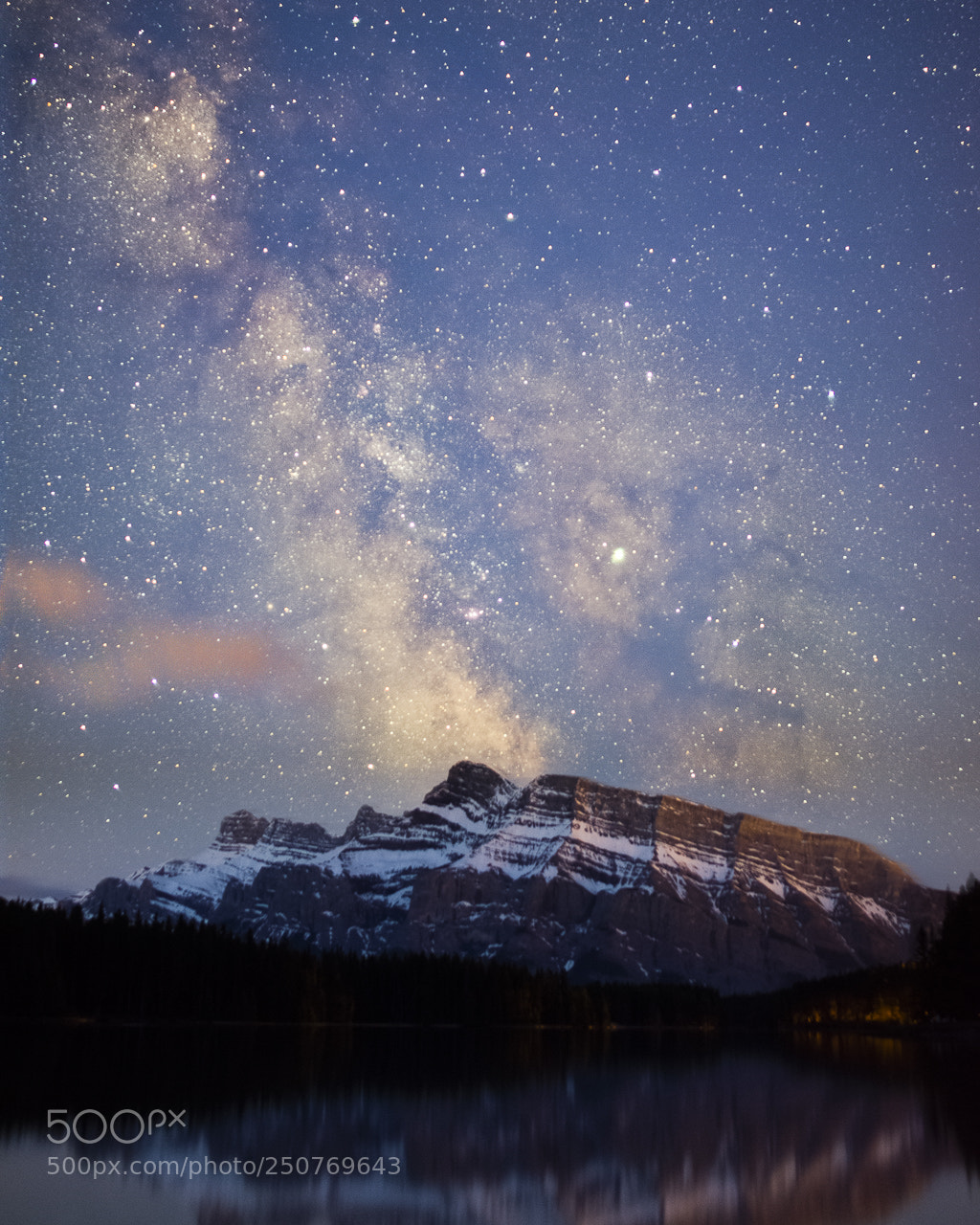 Nikon D7000 sample photo. Milky way over mt photography