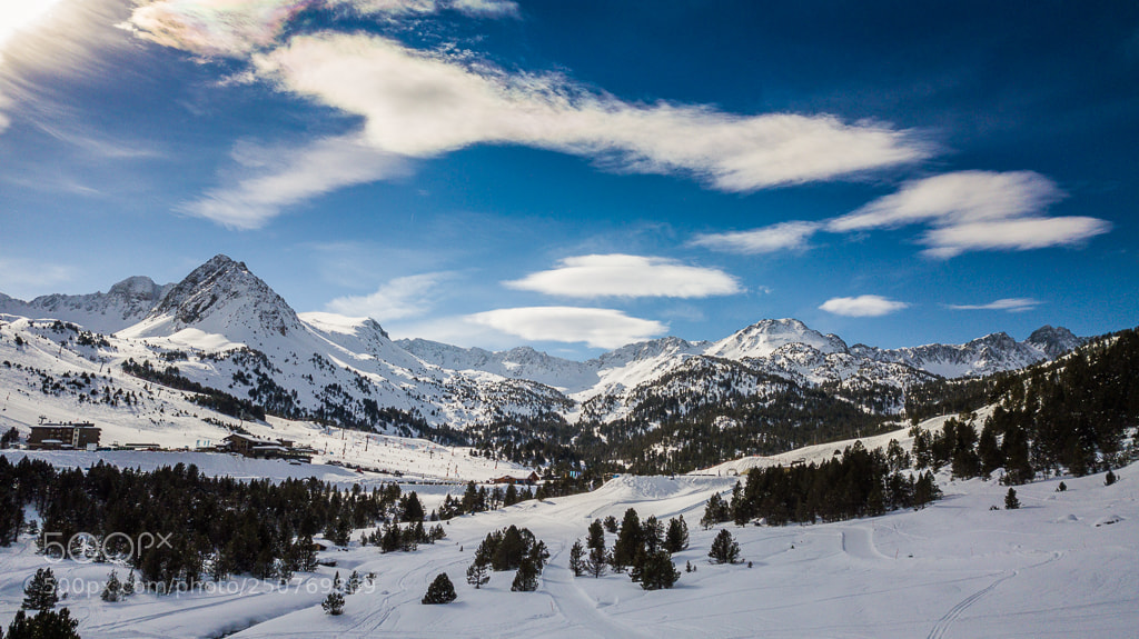 DJI FC220 sample photo. Grand valira desde el photography