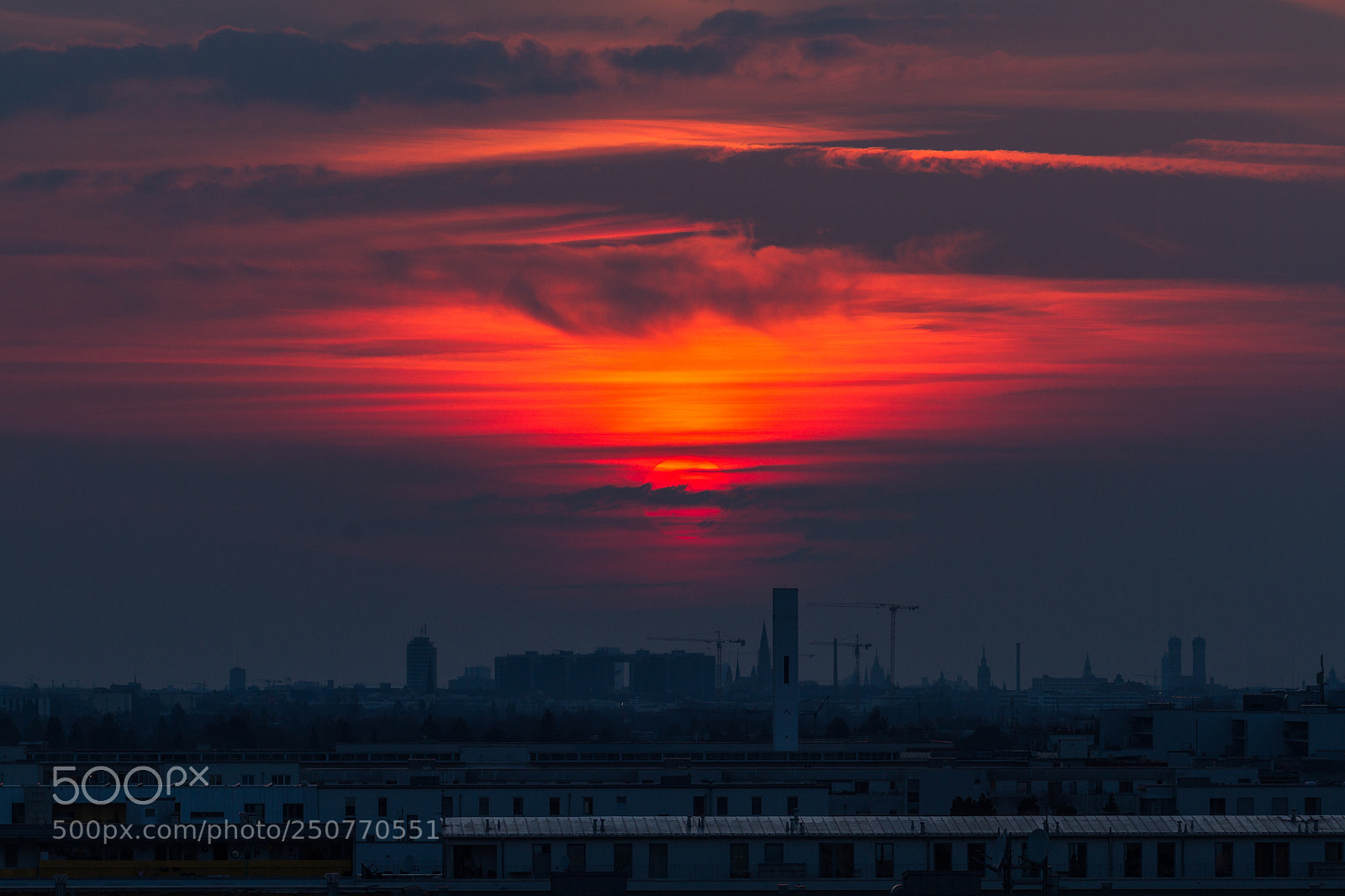 Canon EOS 7D sample photo. Munich cityscape photography