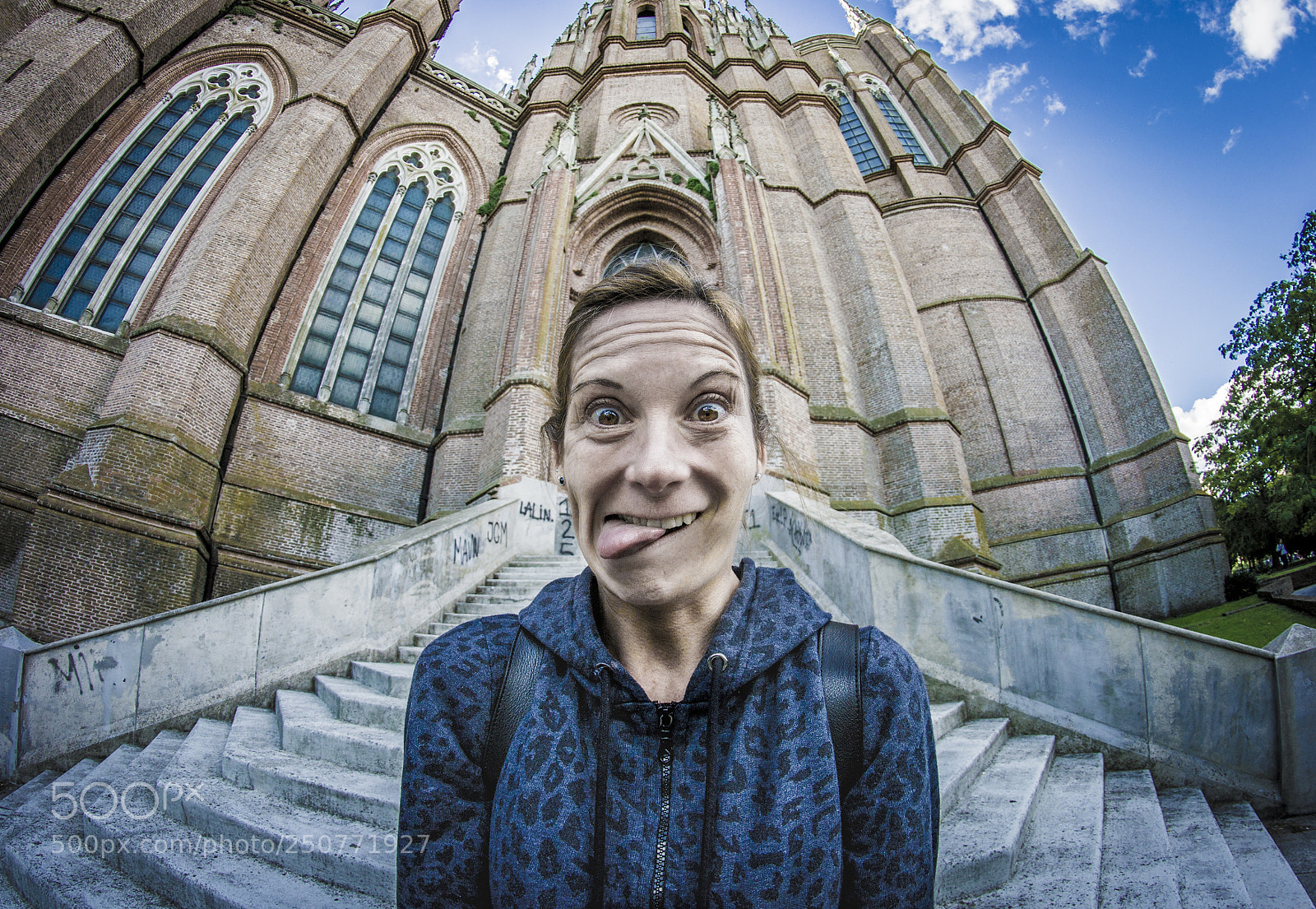 Nikon D3100 sample photo. Crazy church photography